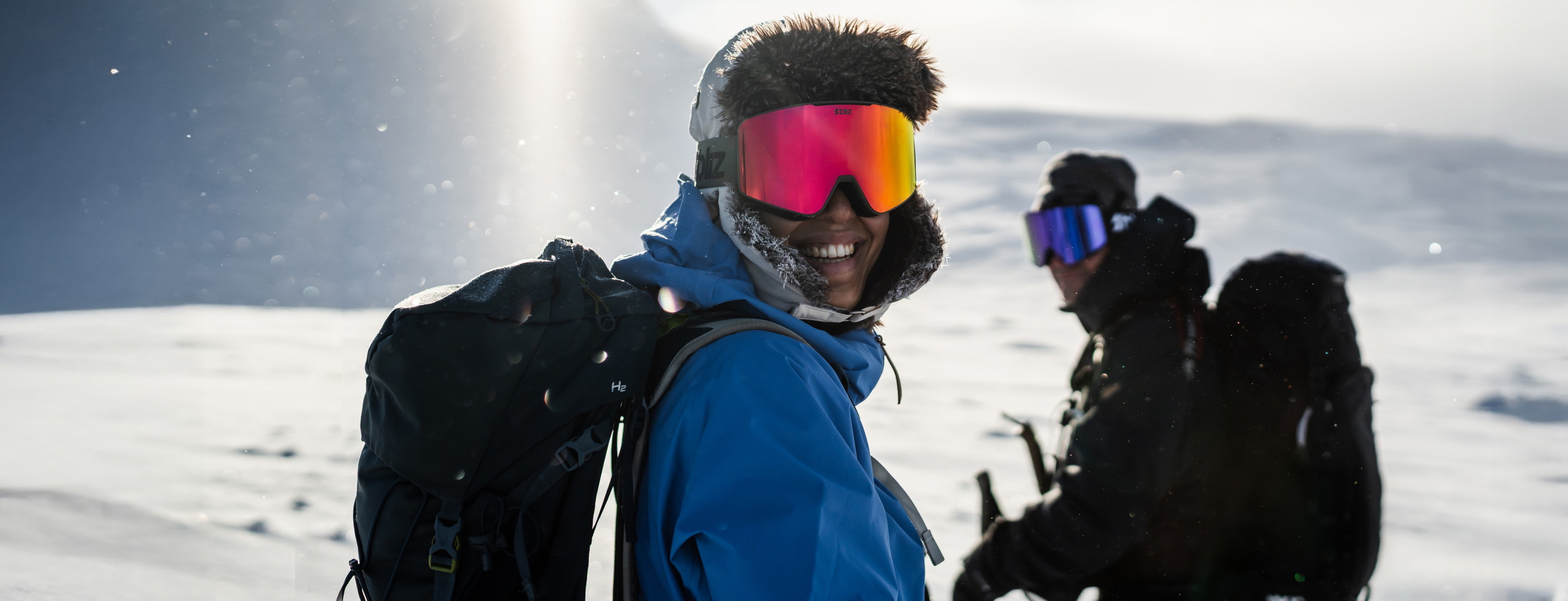 À l’essai : le masque de ski G001 de Bliz dans des conditions extrêmes de froid, vent et neige header image