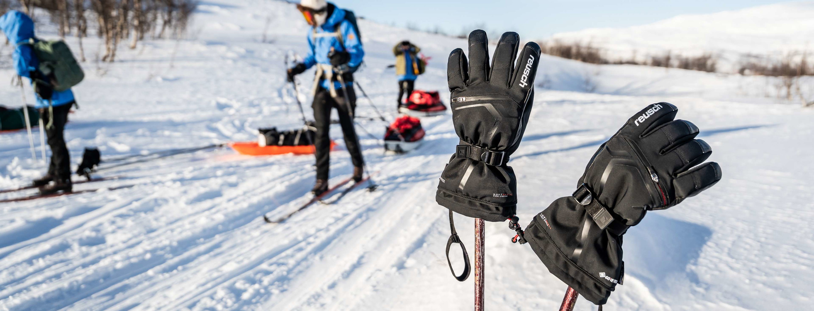 À l’essai en expédition hivernale : les gants Reusch Down Spirit GTX header image