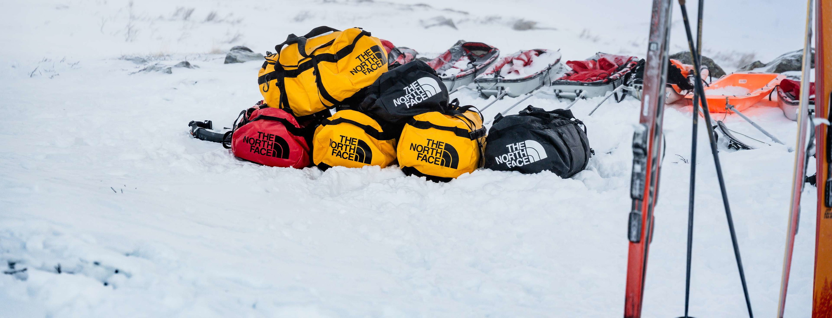 À l’essai lors d’une expédition hivernale : le duffel bag Base Camp XL de The North Face