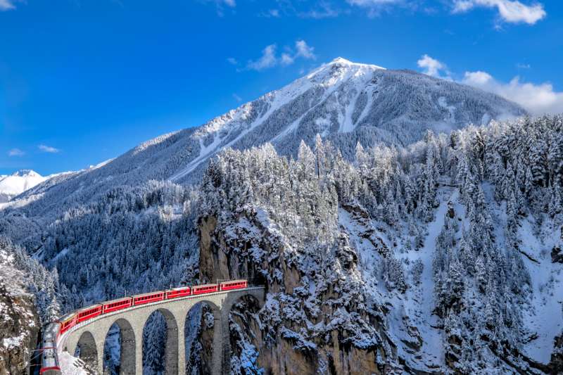 Partez aux sports d’hiver sans voiture en train de nuit, en bus ou en avion